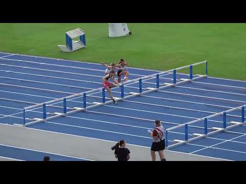 2023 March QA State Championship 80m Hurdles Girls U13