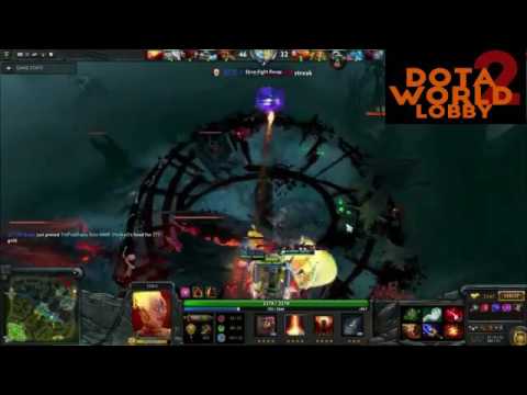 DOTA 2   uuu9 7000 MMR Lina Ranked Match Gameplay Highlights