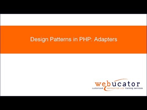 Design Patterns in PHP: Adapters