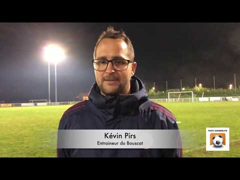 La réaction de Kévin Pirs (Le Bouscat, R2)