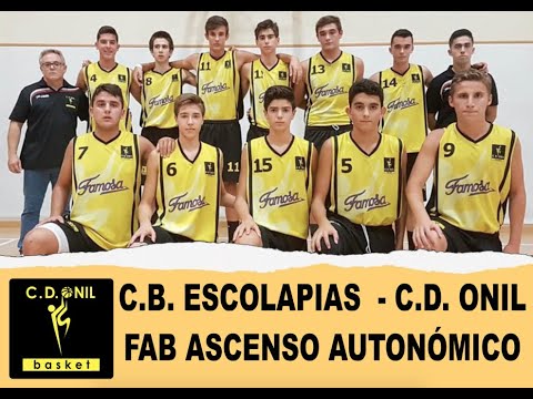 FINAL ASCENSO FAB 2017 C.B. ESCOLAPIAS - C.D. ONIL
