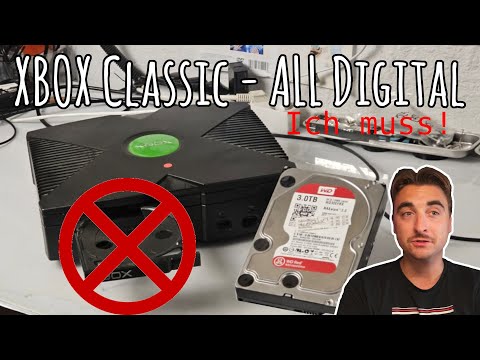 Ich wurde GEZWUNGEN, eine XBOX Classic ALL-DIGITAL zu bauen