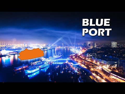 You've NEVER seen the PORT OF HAMBURG like this! - CINEMATIC TIMELAPSE 4K - MSC Grandiosa