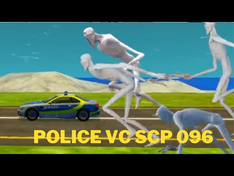 Escape From The Shy Guy SCP 096 Jump on the car to the monster