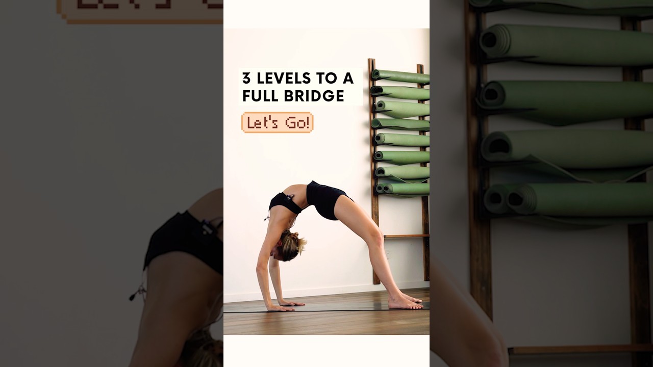 Bridge progression 💗 What is your favourite back stretch? What is holing you back from your bridge?