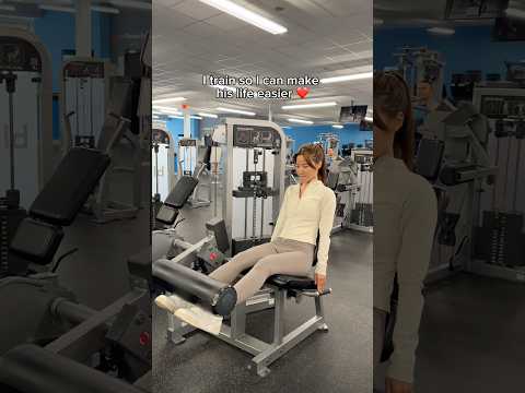 You train so his life is easier everyday ❤️🥹 #funny #couple #relatable #workout