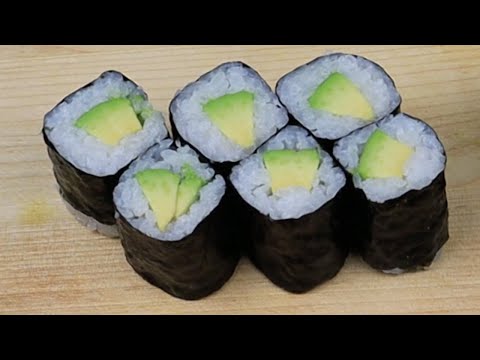 Avocado Maki |Avocado Roll| |Sushi Roll|