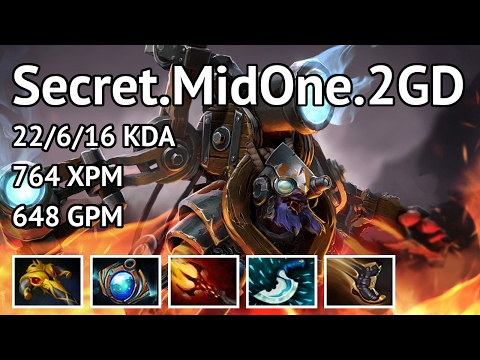 Dota Memories Secret.MidOne.2GD - Tinker highlights - Game 3214031491 - Dota 2