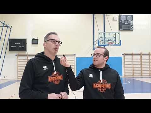 #LeopardiChannel | Coach Vassalli dopo PNC Basketball - Planet Smart City BEA Chieri