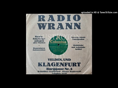 Columbia-TO, John Hendrik (voc): Was braucht denn jede Frau leider unbedingt - Foxtrot (Berlin 1930)
