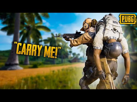 The DEFINITION Of A HARD CARRY In PUBG!