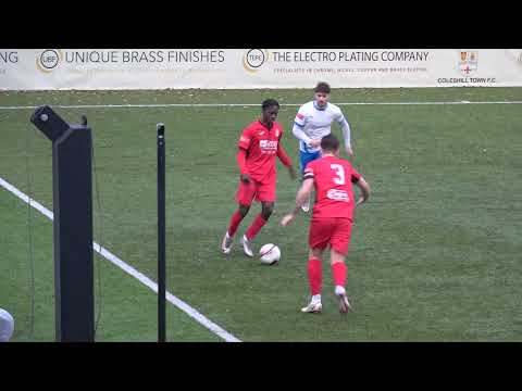 2. Coleshill Town F. C. v. Wisbech Town F.C.  The First Half.