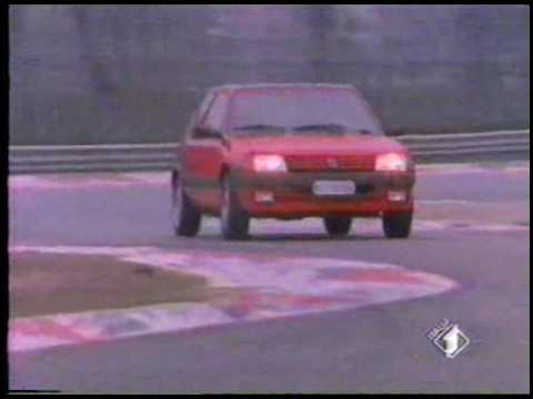 GRAND PRIX PROVA SU CIRCUITO DELLA PEUGEOT 205 GTI 1.9
