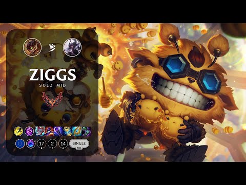 Ziggs Mid vs Syndra - EUW Grandmaster Patch 13.17