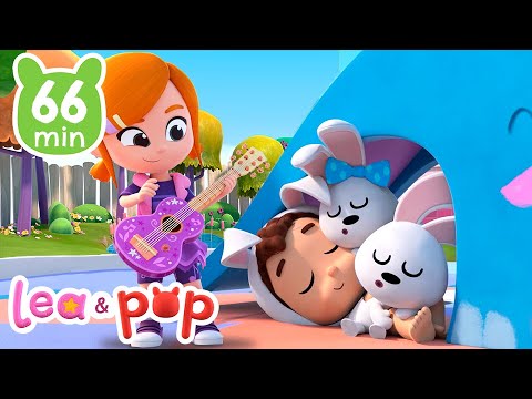 Coelhinhos dormindo 🐇😴 e mais músicas infantis em português de Lea e Pop
