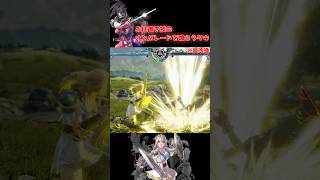 キャリバー6 ソフィのお仕置き技コンボを喰らうタキ