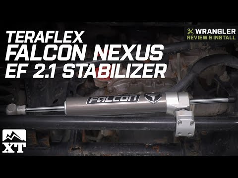 Jeep Wrangler Teraflex Falcon Nexus EF 2.1 Stabilizer - Tie Rod (2007-2018 JK) Review & Install