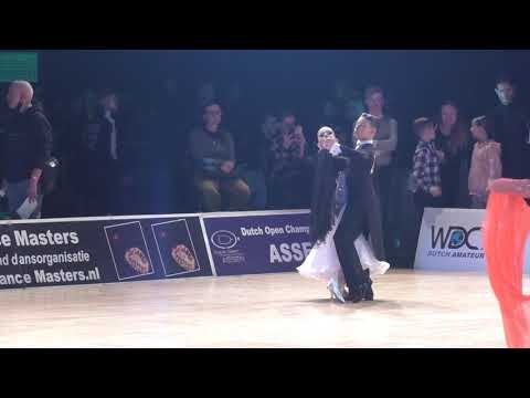 Dutch Open Junior Under 14 Ballroom Championship 2021 Tango 1 4