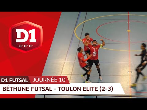 J10 : Béthune Futsal - Toulon Elite Futsal (2-3)
