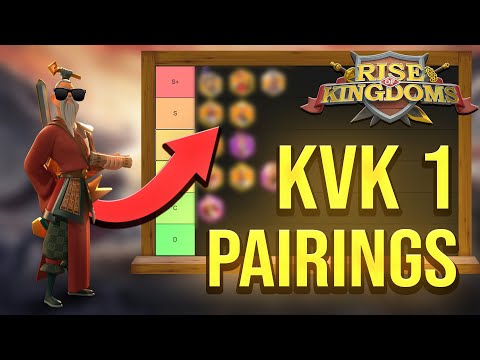 The STRONGEST Commander Pairings in KVK 1 (September 2025) | Rise of Kingdoms