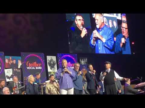 Michael English, Bill Gaither, Mark Lowry, Wes Hampton - Temporary Home @ Gaither Vocal Band Reunion