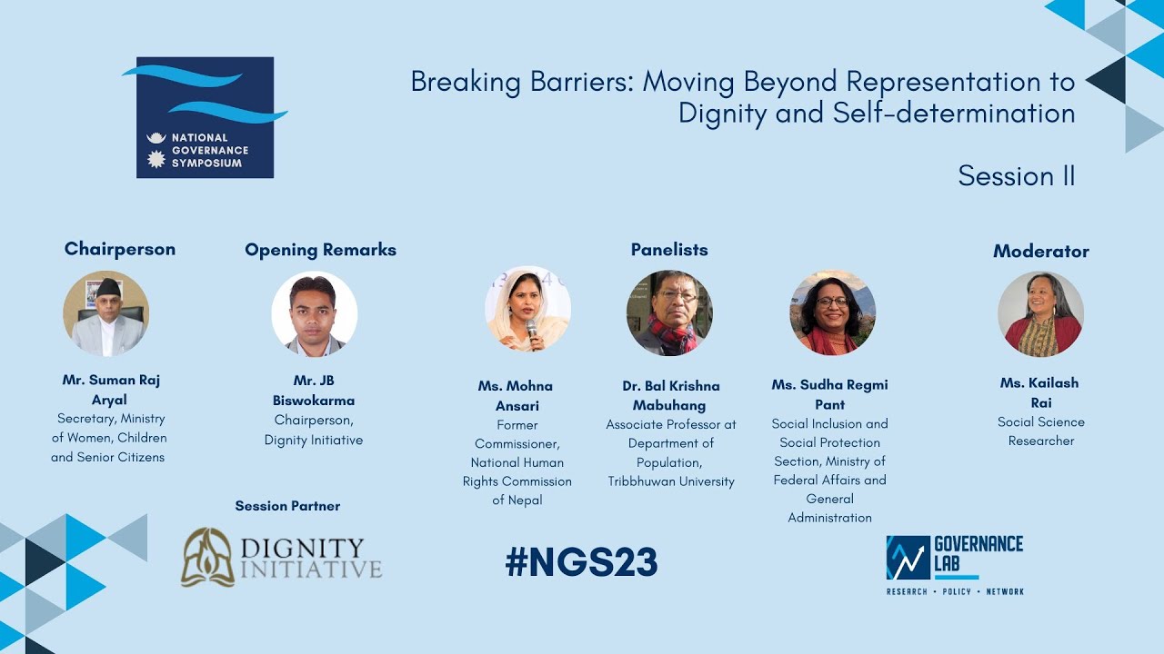 Breaking Barriers: Moving Beyond Representation to Dignity and Self-Determination