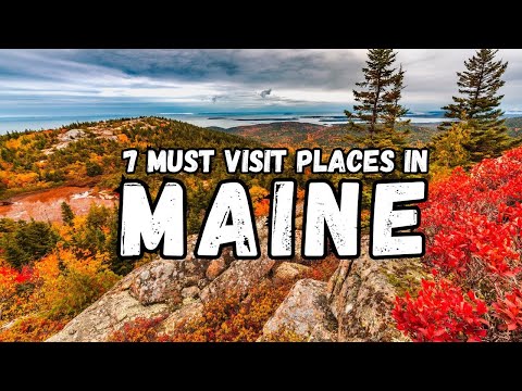 🇺🇸 Top 7 Tourist Attractions in MAINE You Can’t Miss!