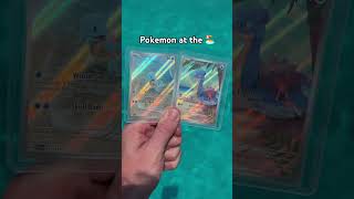 POKEMON AT THE BEACH #pokemon #pokemonchannel #pokemonfandom #pokemoncards #squirtle #pokemontcg
