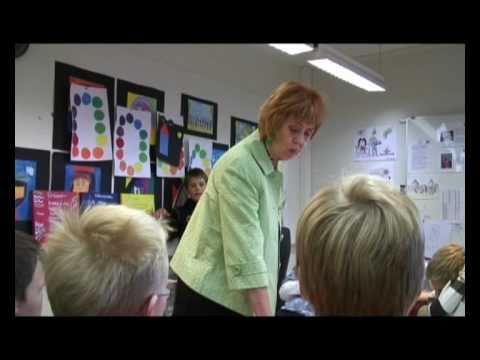 Kristín Steinsdóttir - rithöfundarheimsókn í Brekkubæjarskóla 2008