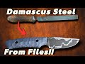Forging A EPIC Knife From Old Files Knifemaking