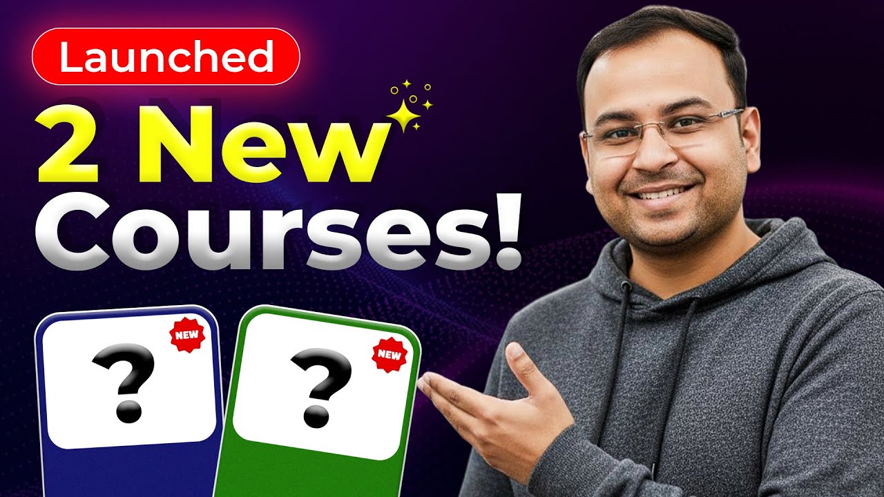 2 New Courses starting from 1st Jan 26 - Umar Tazkeer