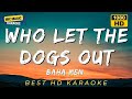 WHO LET THE DOGS OUT BAHA MEN HD KARAOKE VERSION