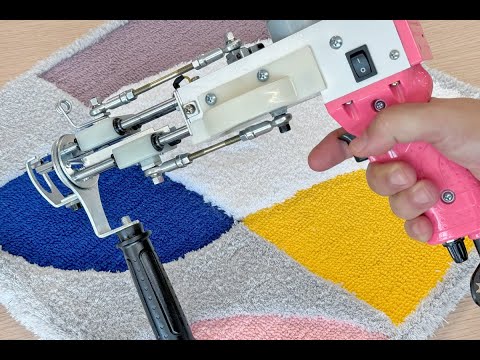 Guarda il video su come infilare il filato nella tufting gun