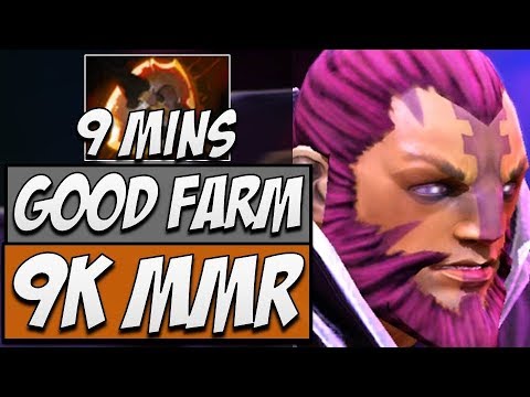 Ana Antimage with 9 MINS Battlefury | Road to Dota 2 2018 ROAD TO TI11