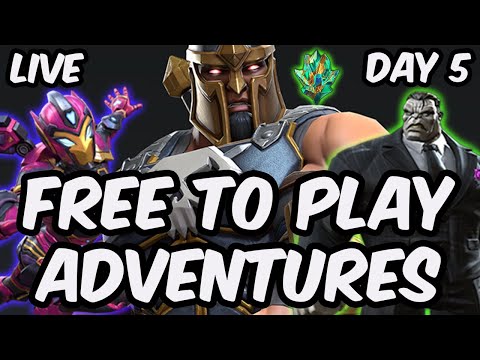 Free To Play Adventures 2025 - Day 5: Ares & Final Valiant Push - Marvel Contest of Champions
