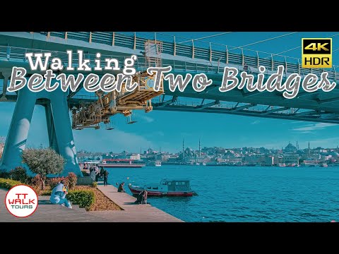 Golden Horn, Istanbul Rivers Walking Tour, Istanbul | 4K HDR