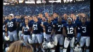 Penn State vs. Temple postgame Alma Mater