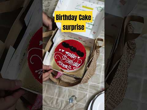 Best birthday surprise midnight cake delivery by Zomato ...#zomato #zomato_partner