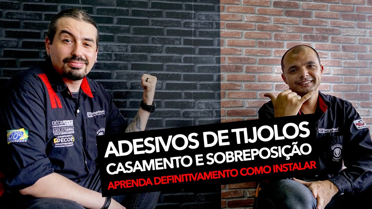 Watch Now COMO INSTALAR ADESIVOS DE TIJOLOS | Casamento e Sobreposição (Aprenda definitivamente como fazer) COMO INSTALAR ADESIVOS DE TIJOLOS | Casamento e Sobreposição (Aprenda definitivamente como fazer)