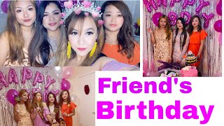 Celebrating my friend's birthday 2019