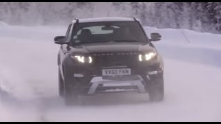 preview picture of video 'Range Rover Evoque Testing in Arjeplog'