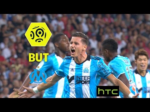 But Florian THAUVIN (14') / OGC Nice - Olympique de Marseille (3-2) -  / 2016-17