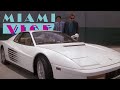 Miami Vice Crockett Gets The Testarossa 1986 4K Resolution
