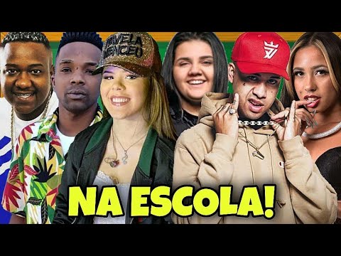 JAPINHA CONDE, YASMIN SANTOS, KAWE, MC RENNAN, MC TOPRE E MC LYA NA ESCOLA!