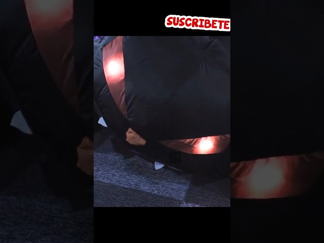 Vídeo relacionado con Kalolary Inflable Decoración de Halloween Decoración Inflable con Luces Led de Fiesta de Halloween Decoración de Patio jardín (12FT, Arco alienígena)