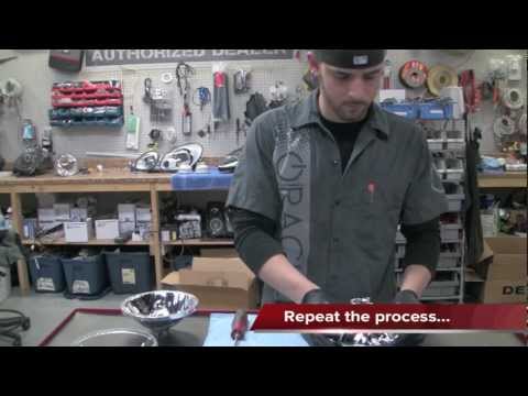 Hummer H2 ORALCE Halo Headlight Instalation DIY Video by Advanced Automotive Concepts