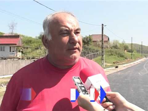 Prima asfaltare într-un sat din Borăscu