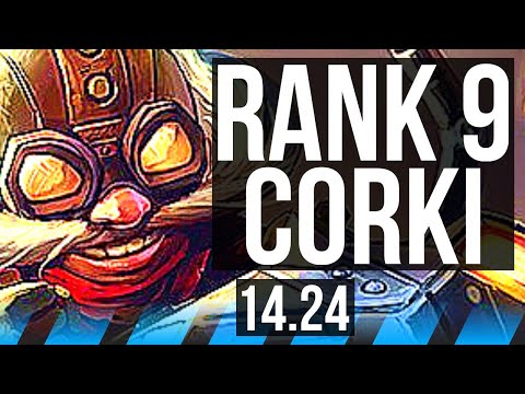 CORKI vs VIKTOR (MID) | Rank 9 Corki, Rank 29 | VN Challenger | 14.24
