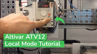 Altivar Machine ATV12 egyfázisú frekvenciaváltó