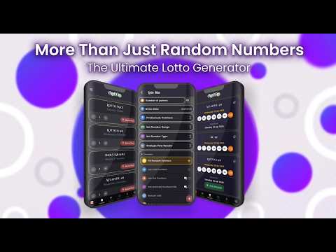 US Lotto Number Generator video thumbnail